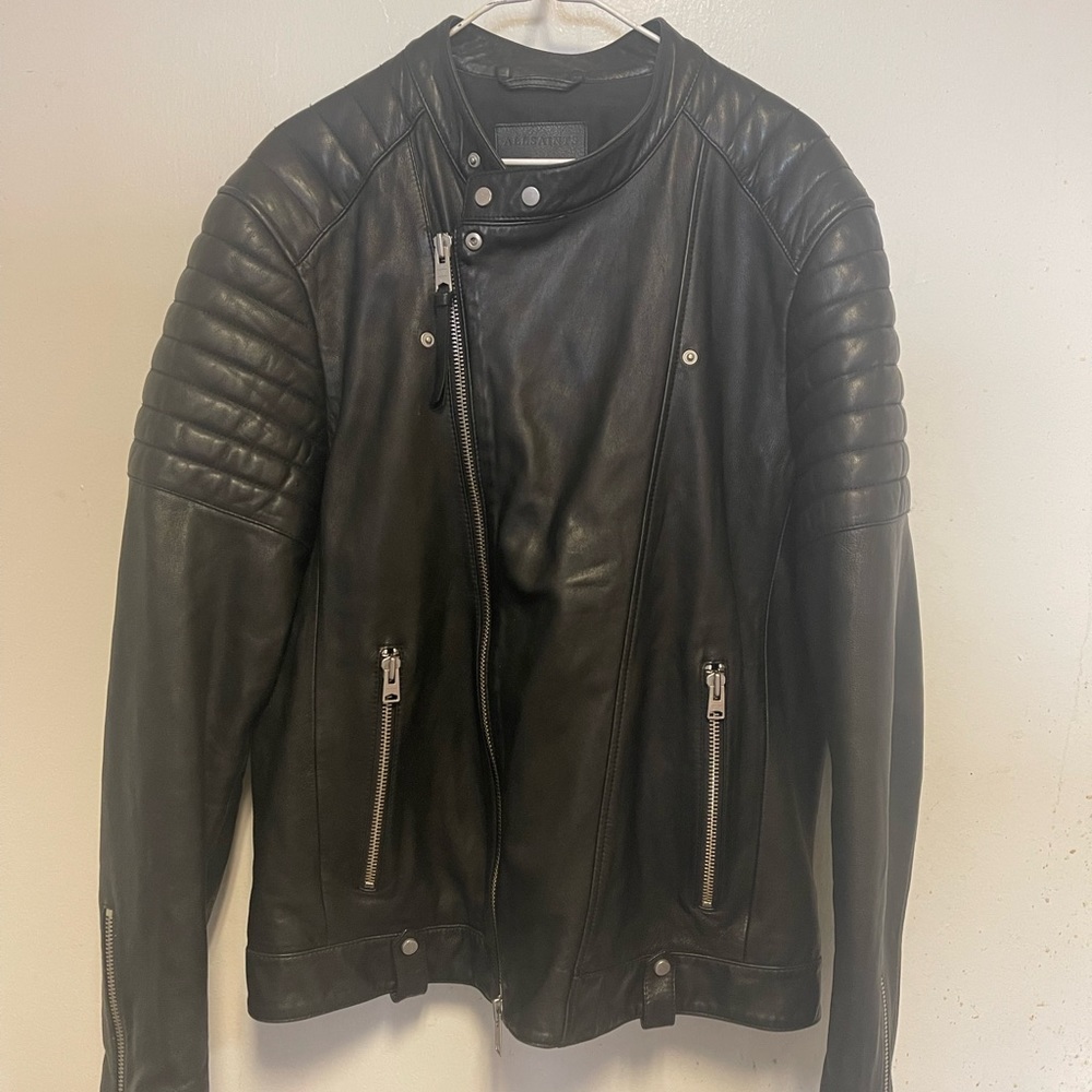 All Saints biker jacket XXL